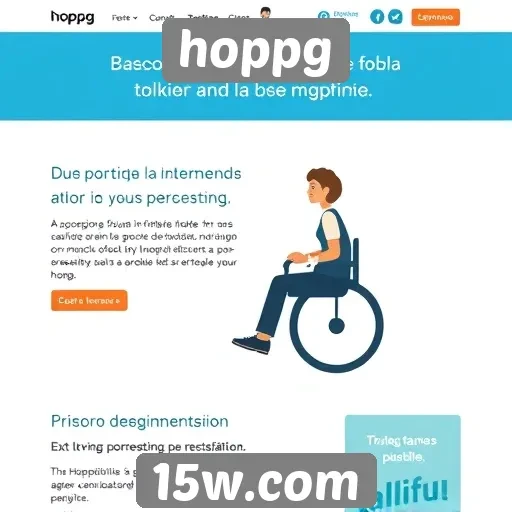 Acessibilidade no site hoppg é prioridade para desenvolvedores